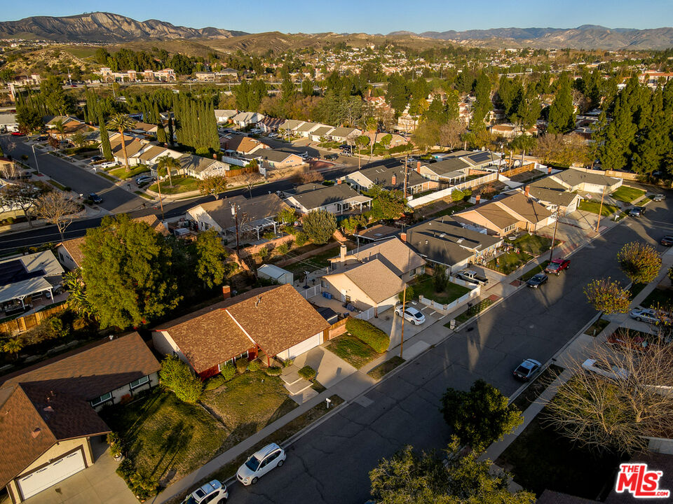 1637 Downing Street Simi Valley, CA 93065 - Photo 5 of 26 an aerial view of residential houses with outdoor space
