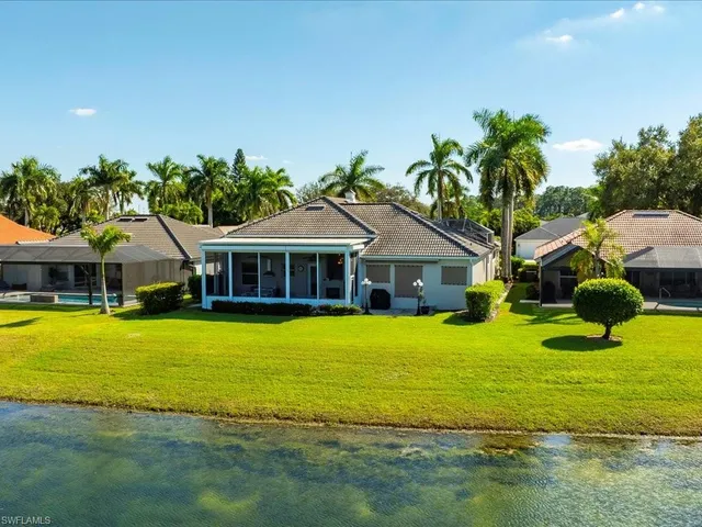 a backyard of a house