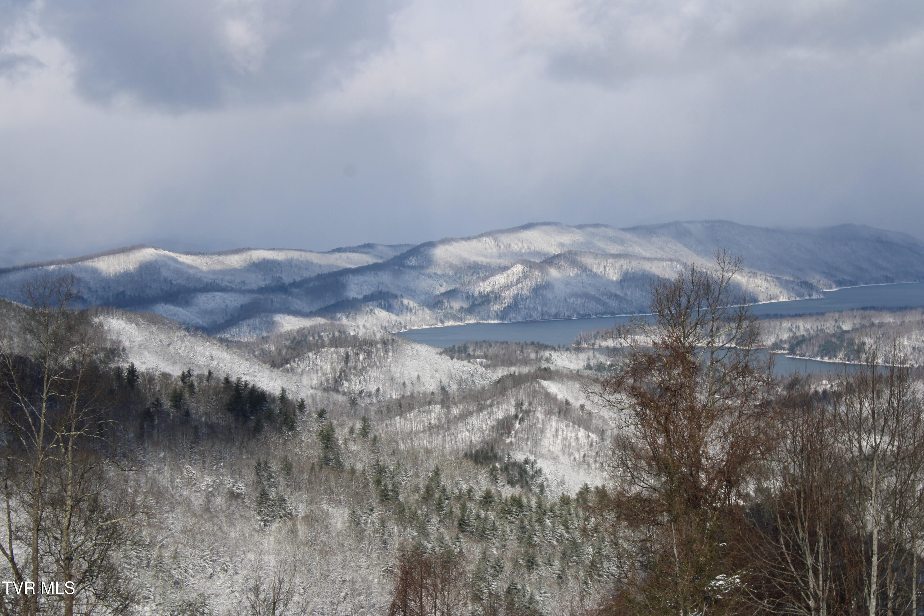 807 Vista Road Butler, TN 37640 - Photo 56 of 61 Back deck view in the winter