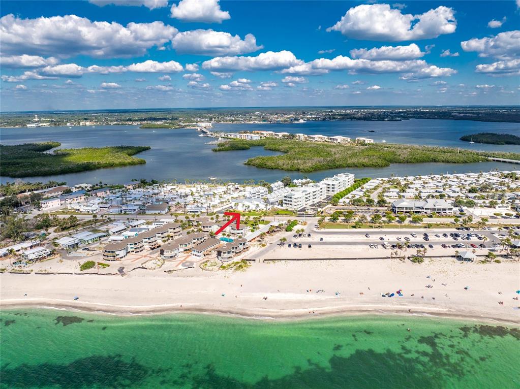 2255 North Beach Road, Unit 13 Englewood, FL 34223 - Photo 60 of 69 a view of a city with lots of residential buildings and ocean view