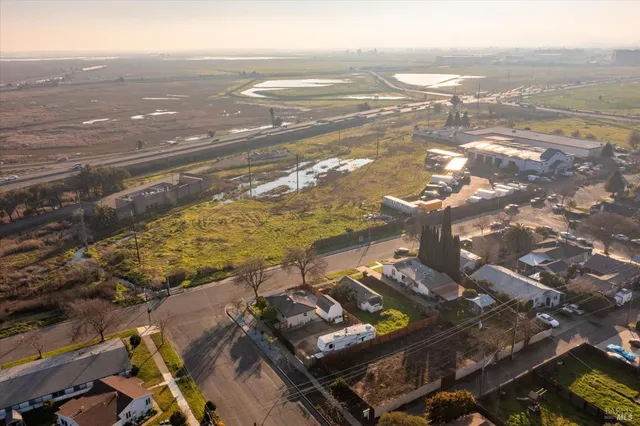 a view of a house with a park
