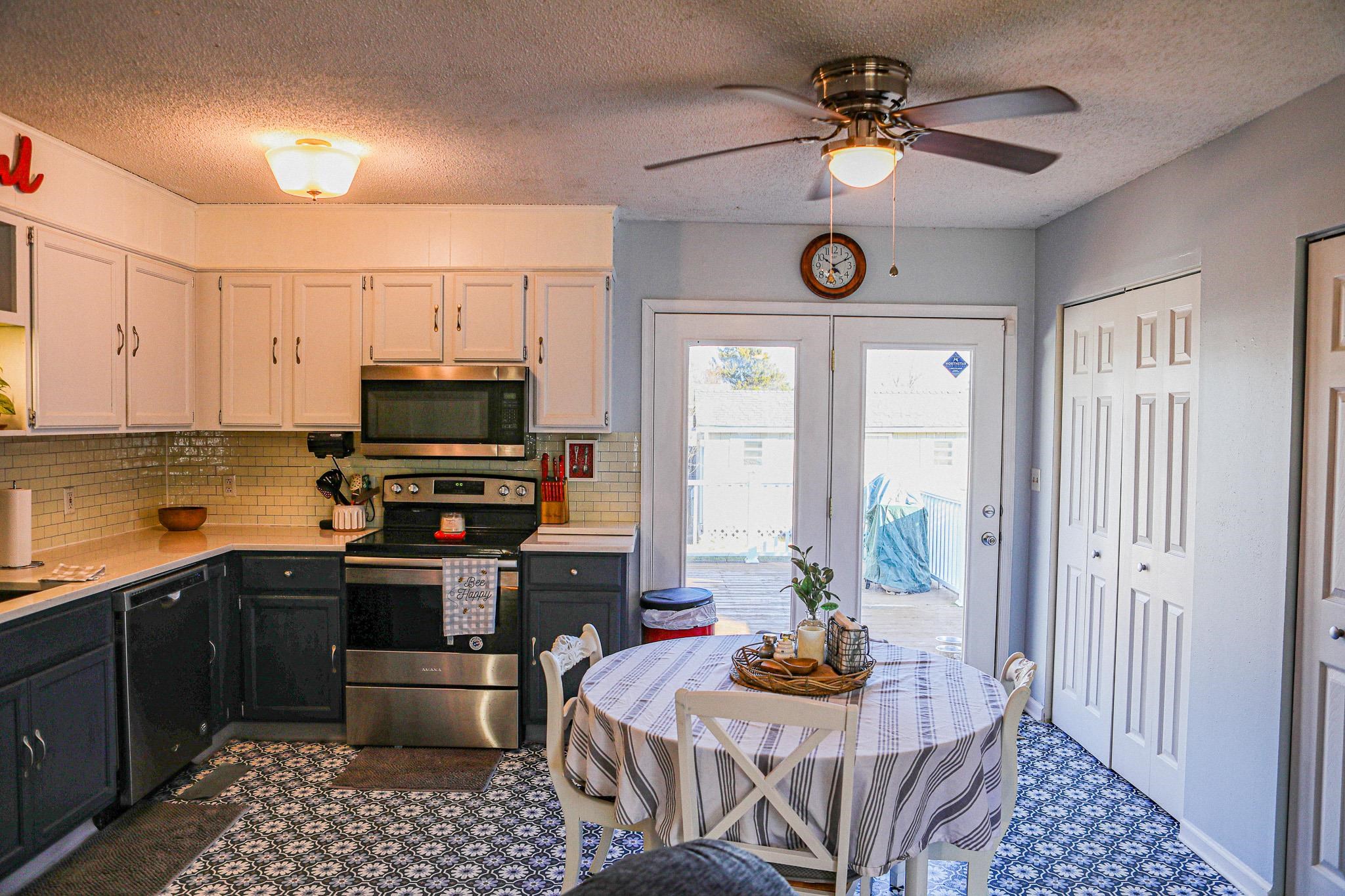 58 Hayrick Road Waynesboro, VA 22980 - Photo 18 of 38 a kitchen with stainless steel appliances a stove a sink and a refrigerator