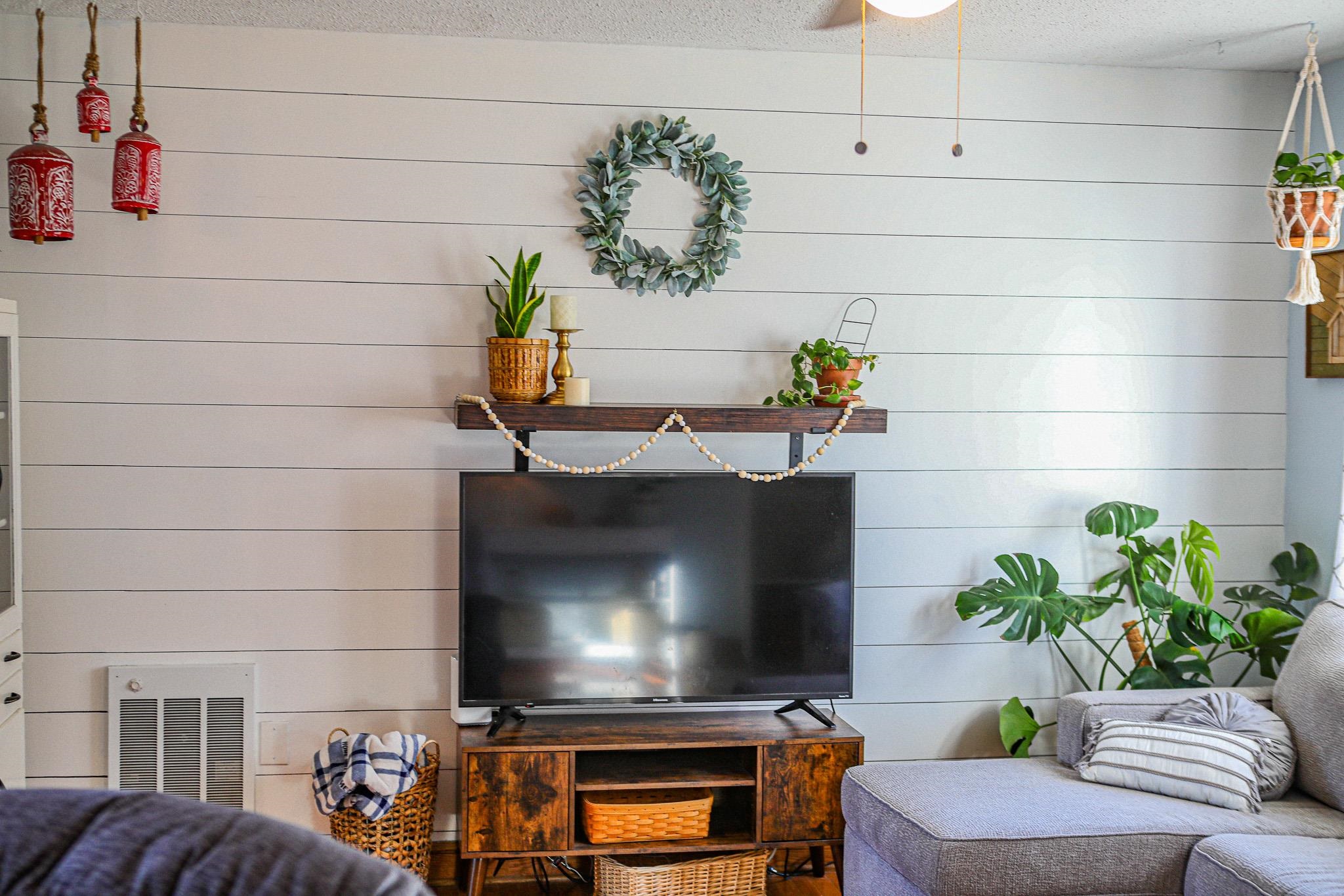 58 Hayrick Road Waynesboro, VA 22980 - Photo 10 of 38 a living room with a couch and a potted plant