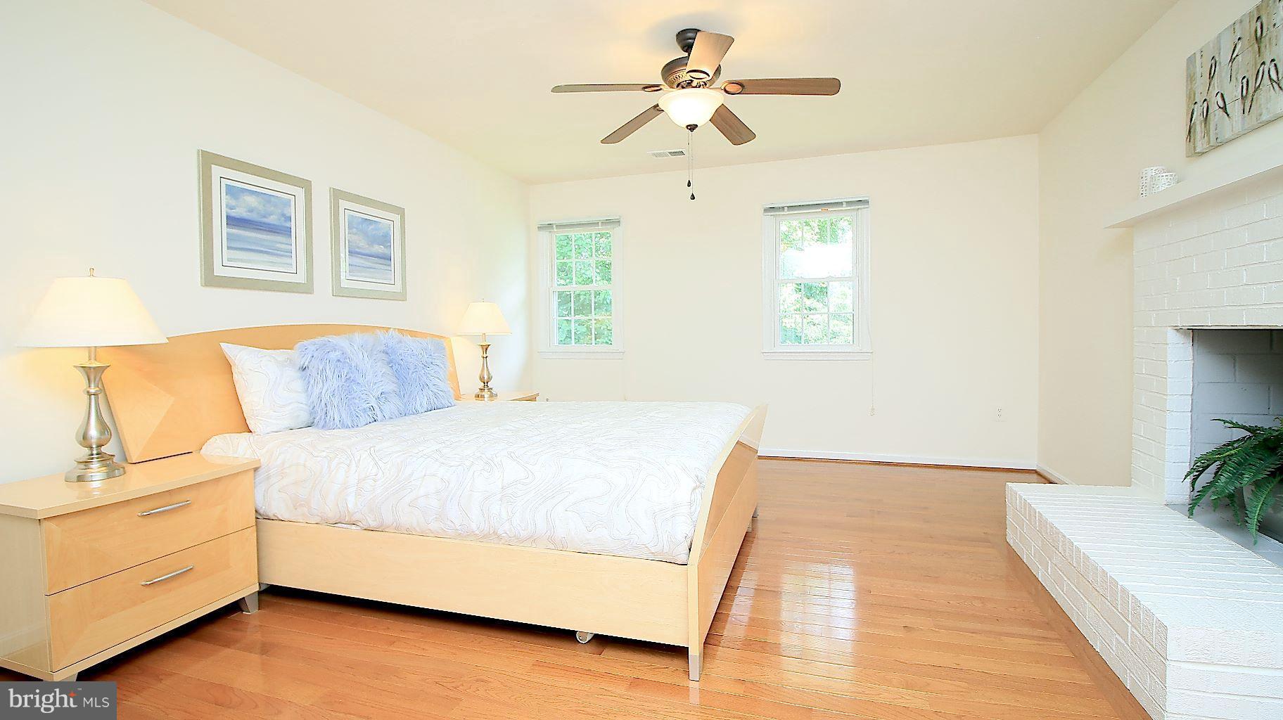 6740 Churchill Road McLean, VA 22101 - Photo 11 of 24 Master in Main part of house with fireplace