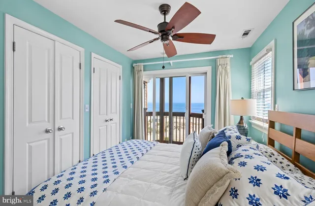 a view of a balcony with furniture