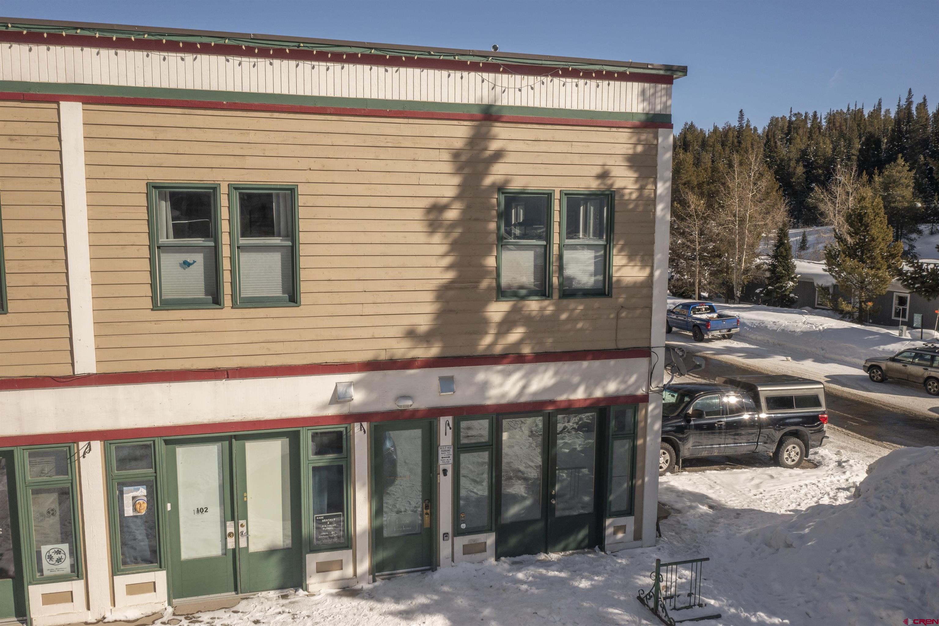 503 Red Lady Avenue, Unit 101 Crested Butte, CO 81224 - Photo 20 of 20 a view of a house with a porch