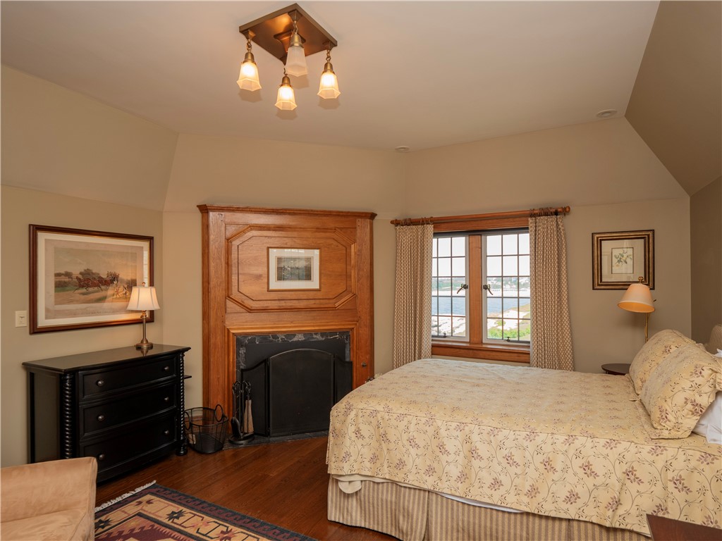 57 Ledge Road, Unit 2 Newport, RI 02840 - Photo 39 of 50 2nd Bedroom w Fireplace & Ocean Views