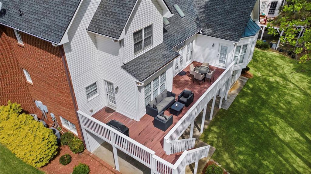 5870 Brookstone Walk Northwest Acworth, GA 30101 - Photo 63 of 79 aerial view of a house with a yard