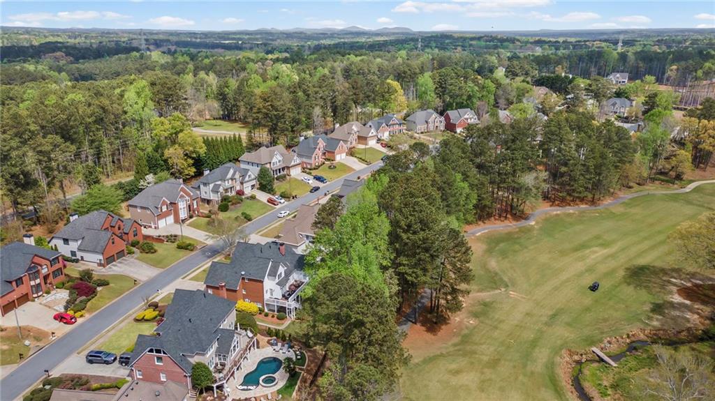 5870 Brookstone Walk Northwest Acworth, GA 30101 - Photo 70 of 79 an aerial view of residential house with outdoor space