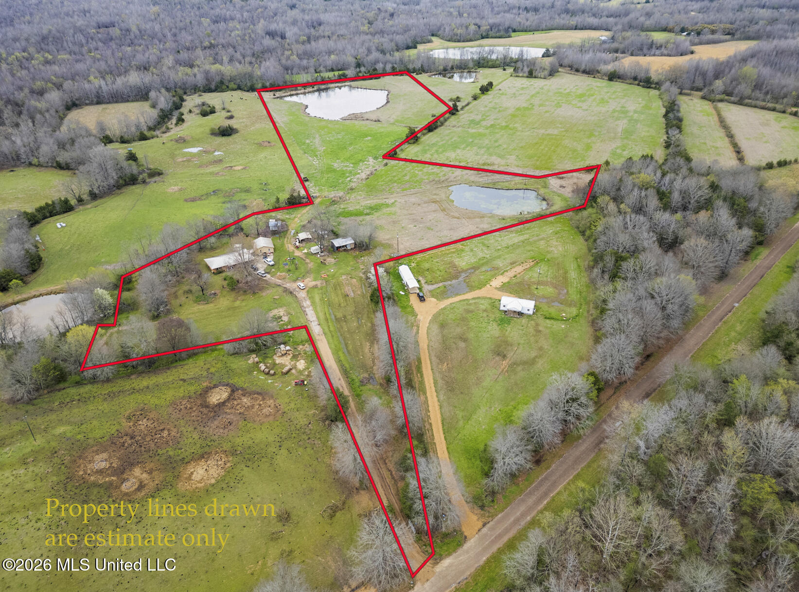 2729 Davis Road Benton, MS 39039 - Photo 28 of 38 Davis Rd lines-1