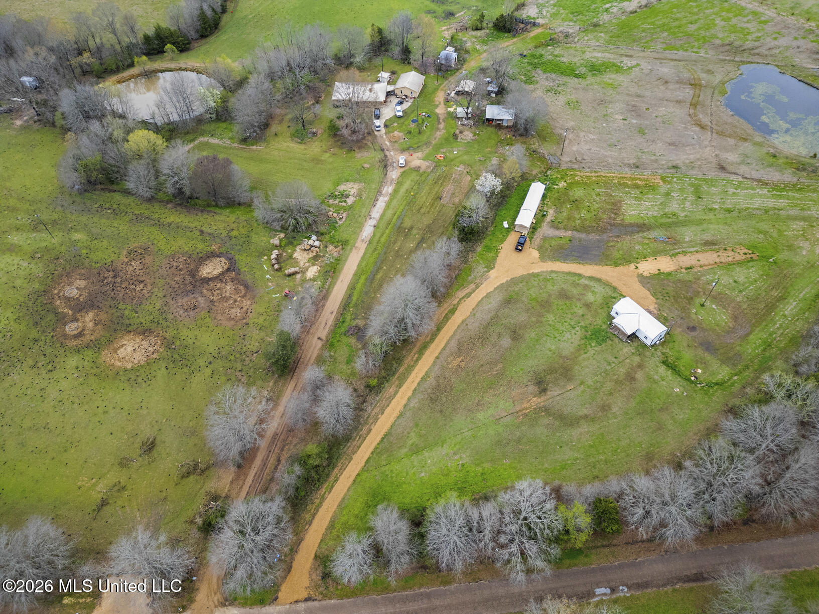 2729 Davis Road Benton, MS 39039 - Photo 30 of 38 2729 Davis Rd Drone-1