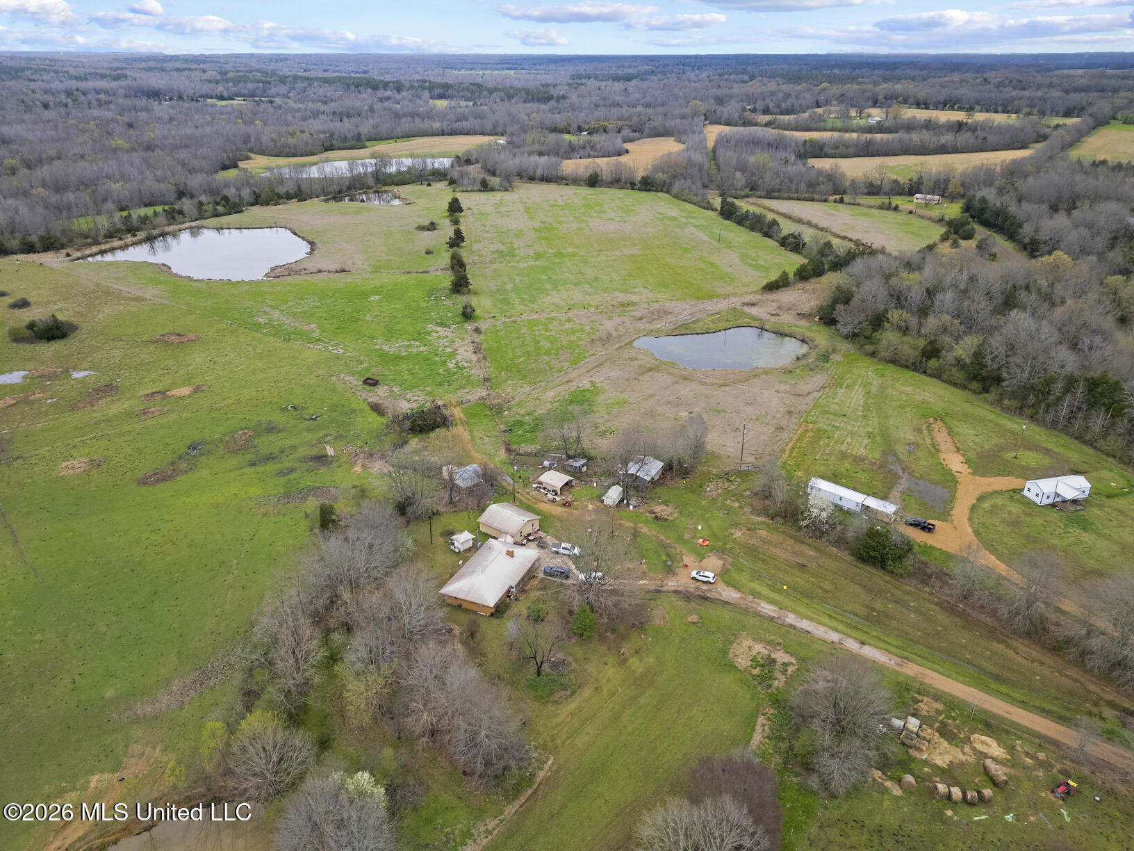 2729 Davis Road Benton, MS 39039 - Photo 33 of 38 2729 Davis Rd Drone-5