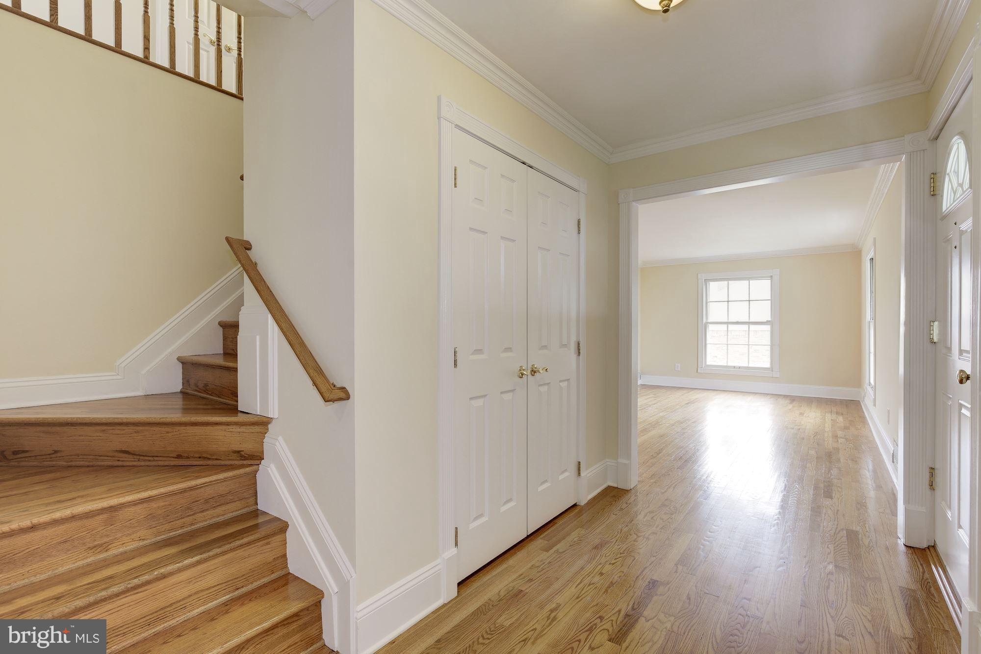 8524 Fox Run Potomac, MD 20854 - Photo 5 of 30 a view of entryway with wooden floor