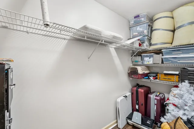 a view of a storage room with a lot of stuff