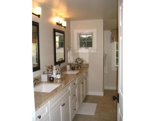 29 Jefferson Road Wellesley, MA 02481 - Photo 13 of 14 a bathroom with a sink a light fixture and a mirror
