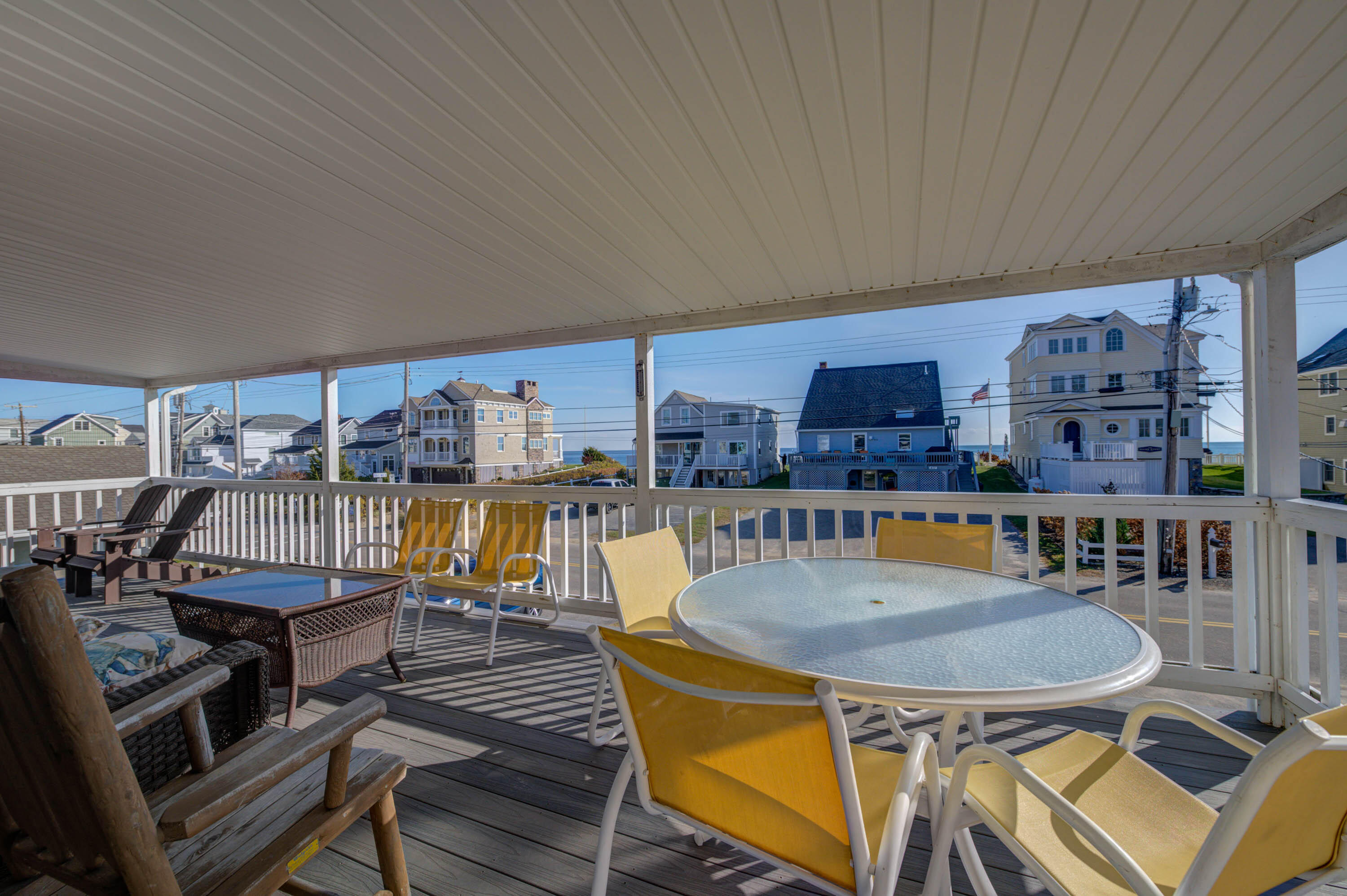 404 Ocean Avenue, Unit 7 Wells, ME 04090 - Photo 19 of 28 Covered Deck 404 Ocean Avenue #7