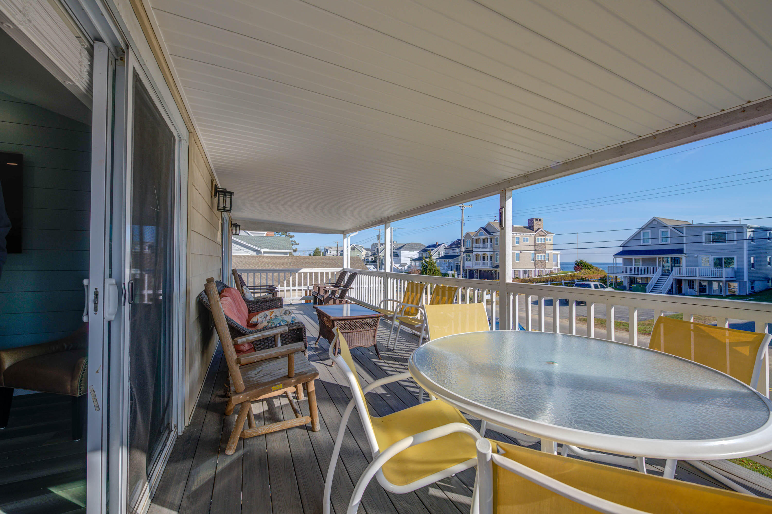 404 Ocean Avenue, Unit 7 Wells, ME 04090 - Photo 20 of 28 Covered Deck 404 Ocean Avenue #7