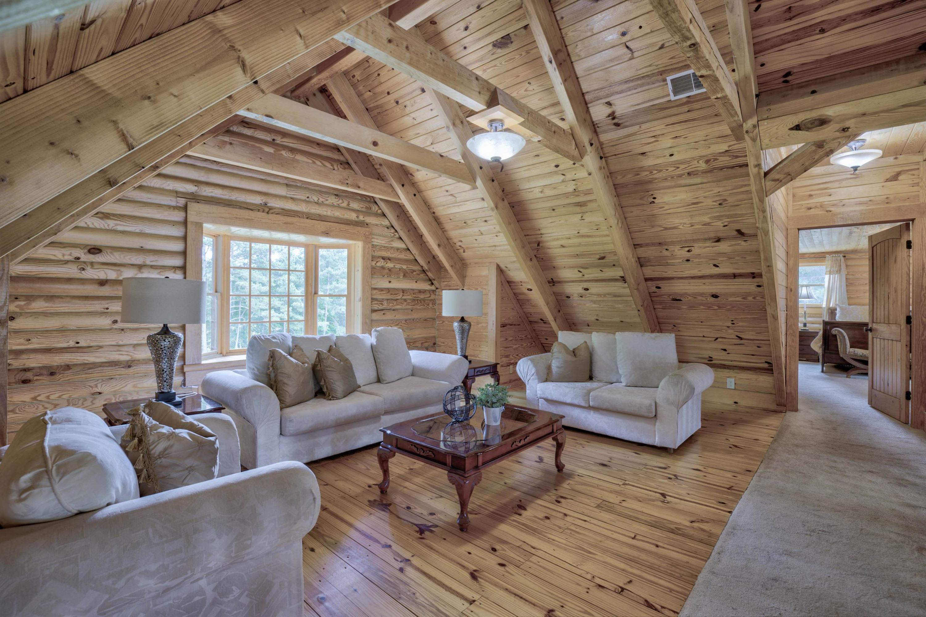 1039 North Chavis Road Kittrell, NC 27544 - Photo 30 of 53 a living room with furniture and a large window