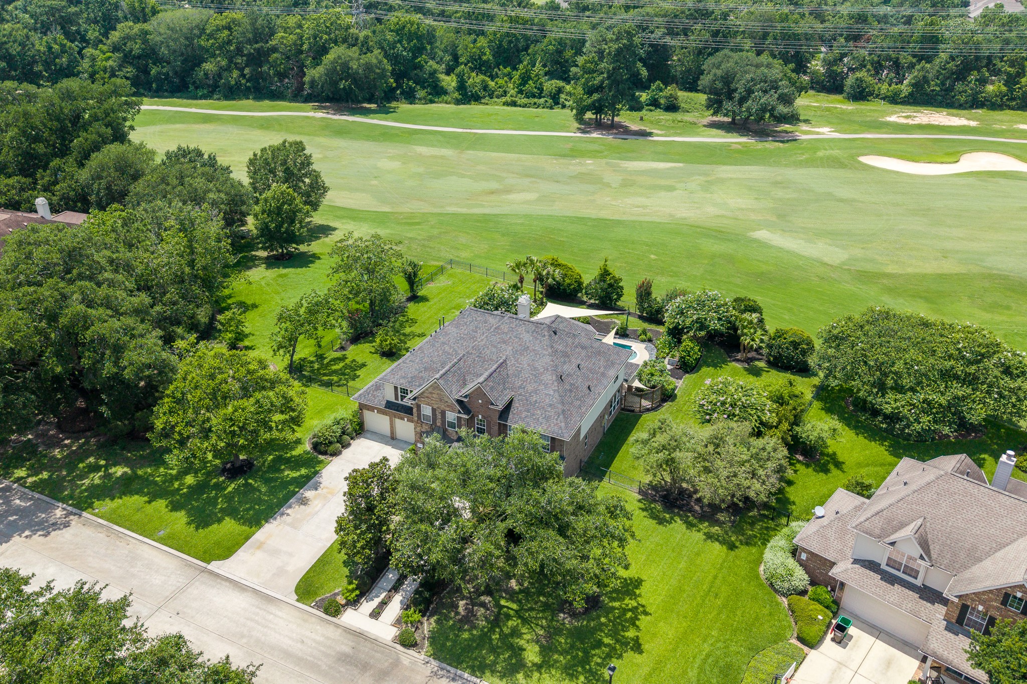 5914 Oakmoss Trail Spring, TX 77379 - Photo 41 of 50 Sprawling lot is just shy of half an acre! Thanksgiving holiday football games on the front lawn will be epic!