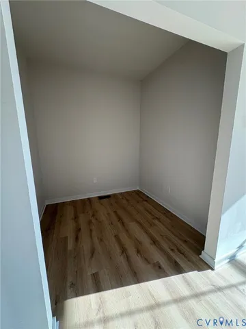 view of wooden floor