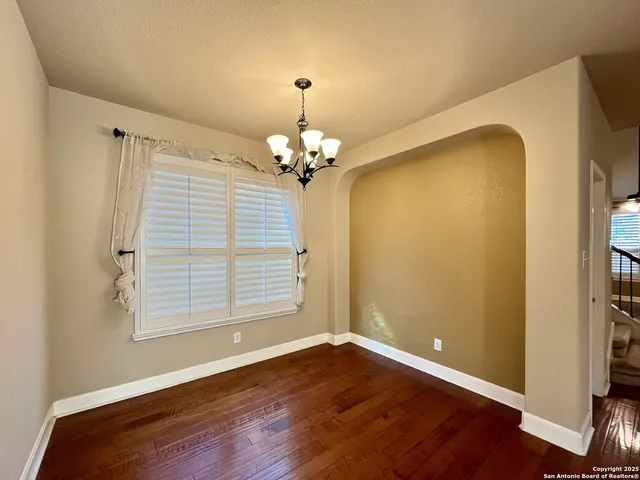 a view of a livingroom with a window