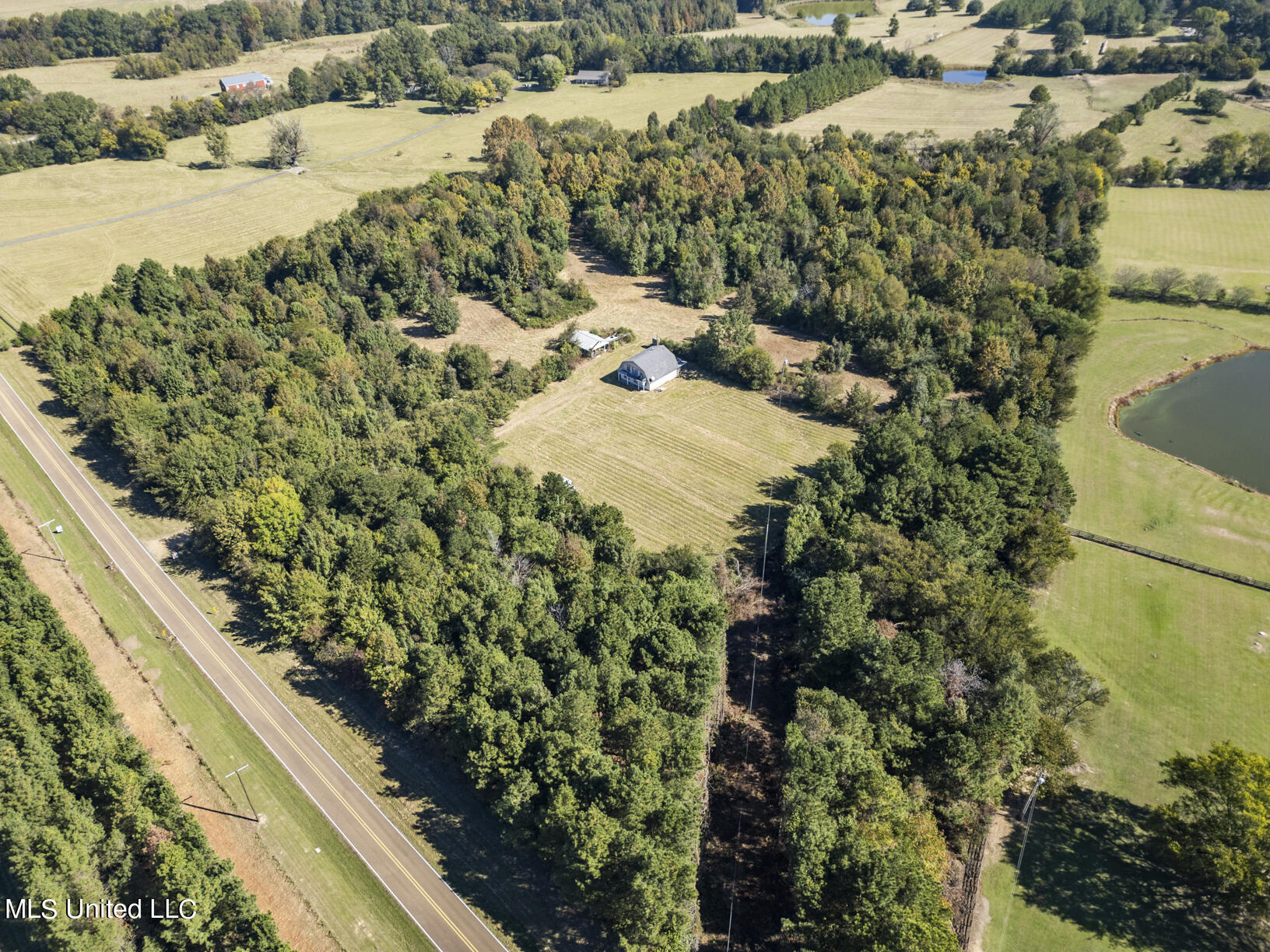 302 Cedar Hill Road Flora, MS 39071 - Photo 4 of 19 302 Cedar Hill Drone-4