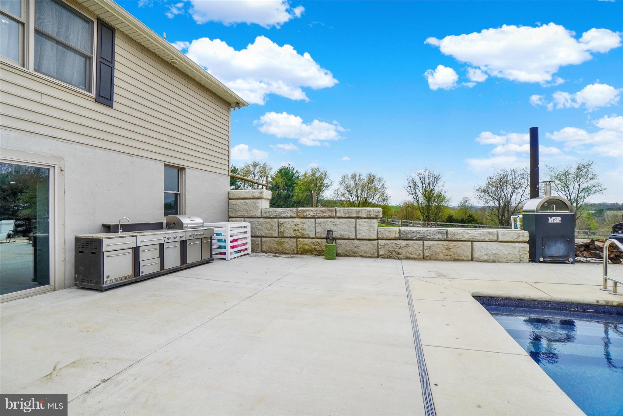 1685 Bahns Mill Road Windsor, PA 17366 - Photo 51 of 75 Outdoor grill, wood fired pool heater & pizza dome