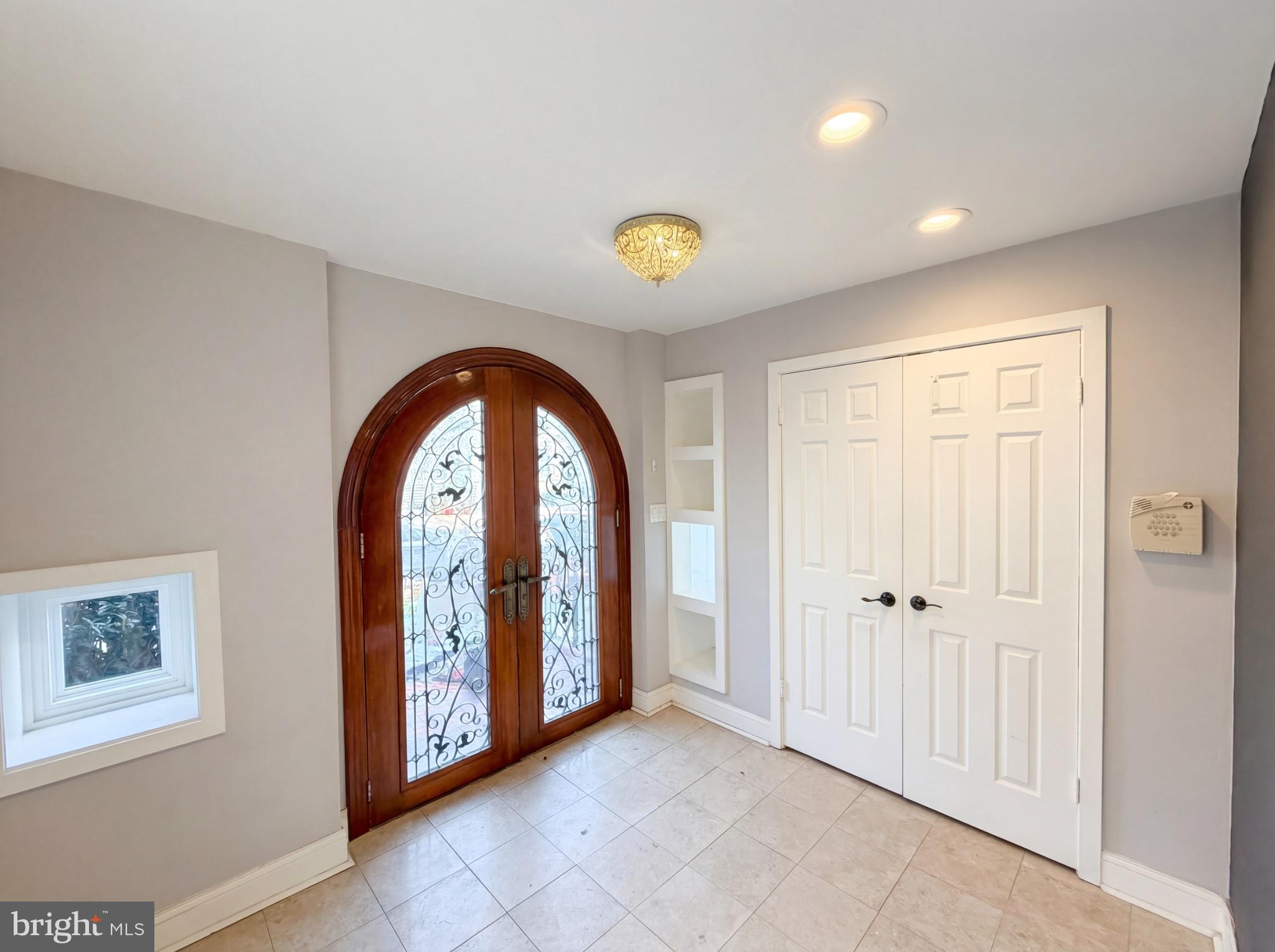 724 13th Street Northeast Washington, DC 20002 - Photo 7 of 20 Elegant entryway with stained glass.