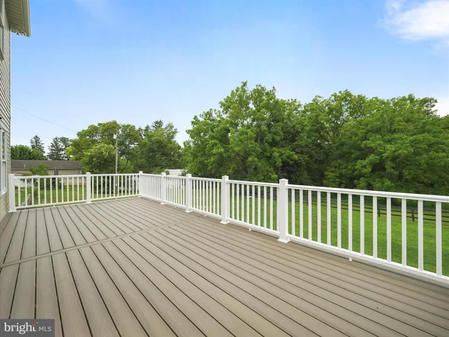 a view of a roof deck