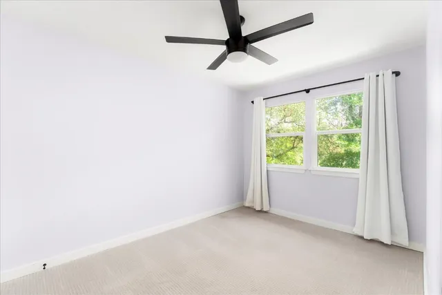 a view of a window in a room