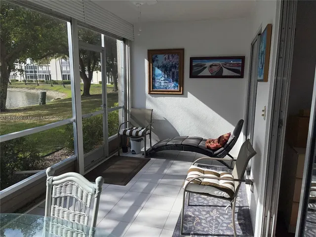 a view of balcony and patio