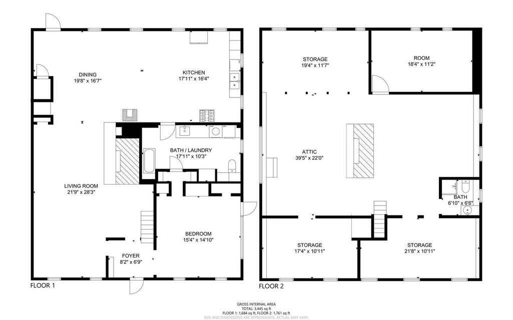 45 Freedom Road Belgrade, ME 04917 - Photo 80 of 81 Floor Plan
