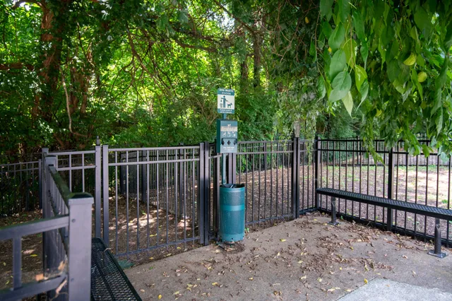 a view of a deck with a floor to ceiling window and wooden fence
