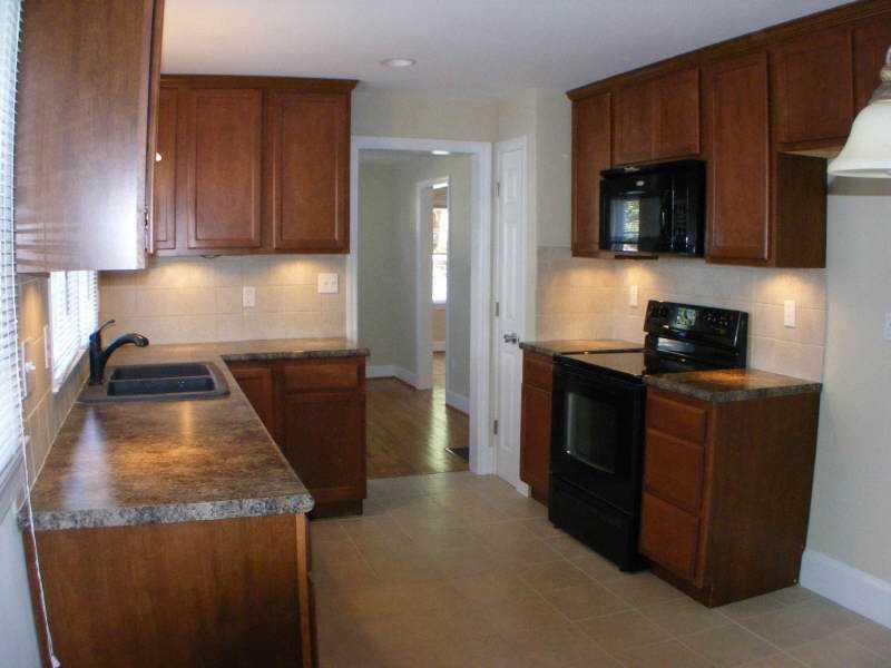 585 Ridgewood Avenue Gainesville, GA 30501 - Photo 1 of 1 Exterior Front. Renovated kitchen with new cabinets, counter tops and appliances.