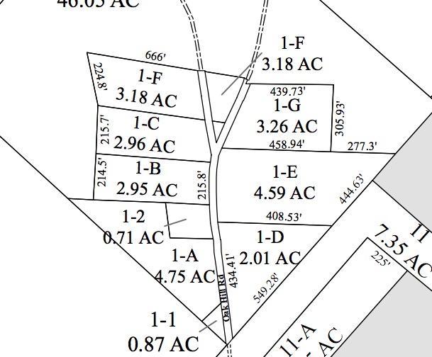 Lot 1 Oak Hill Road Orland, ME 04472 - Photo 1 of 1 Oak Hill Tax Map