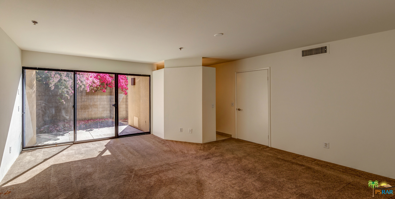 100 East Stevens Road, Unit 513 Palm Springs, CA 92262 - Photo 25 of 39 a view of a room with sliding glass door