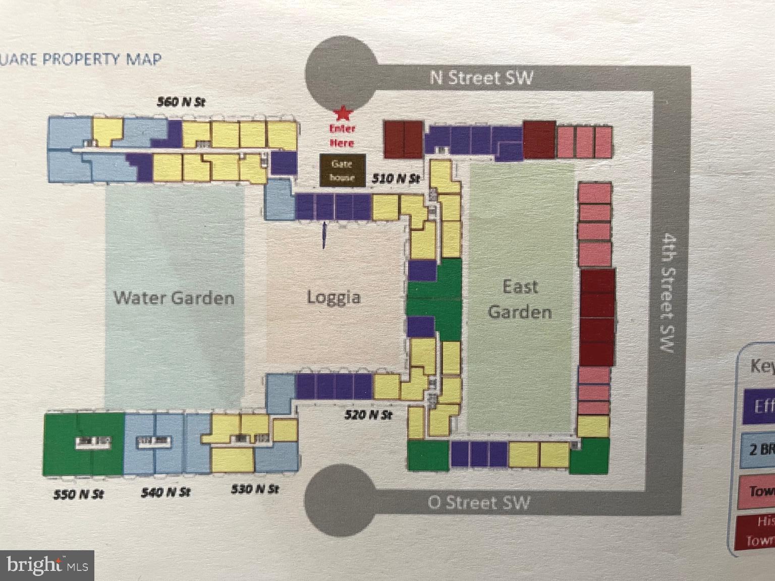 520 N Street Southwest, Unit S317 Washington, DC 20024 - Photo 29 of 64 a bathroom with a sink and a mirror