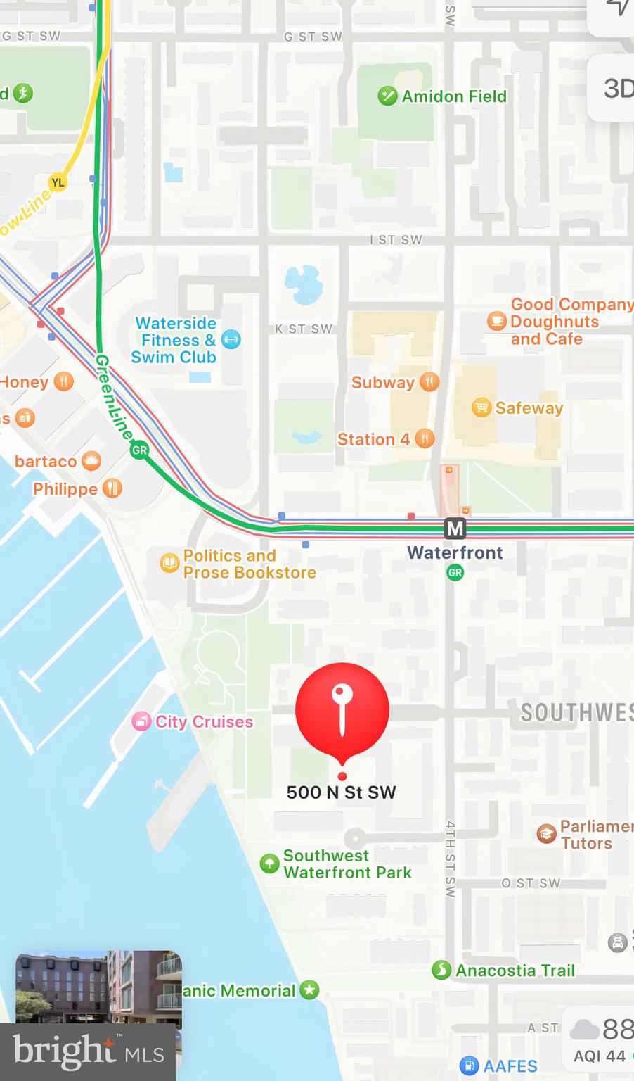 520 N Street Southwest, Unit S317 Washington, DC 20024 - Photo 38 of 64 a picture of a book and a table