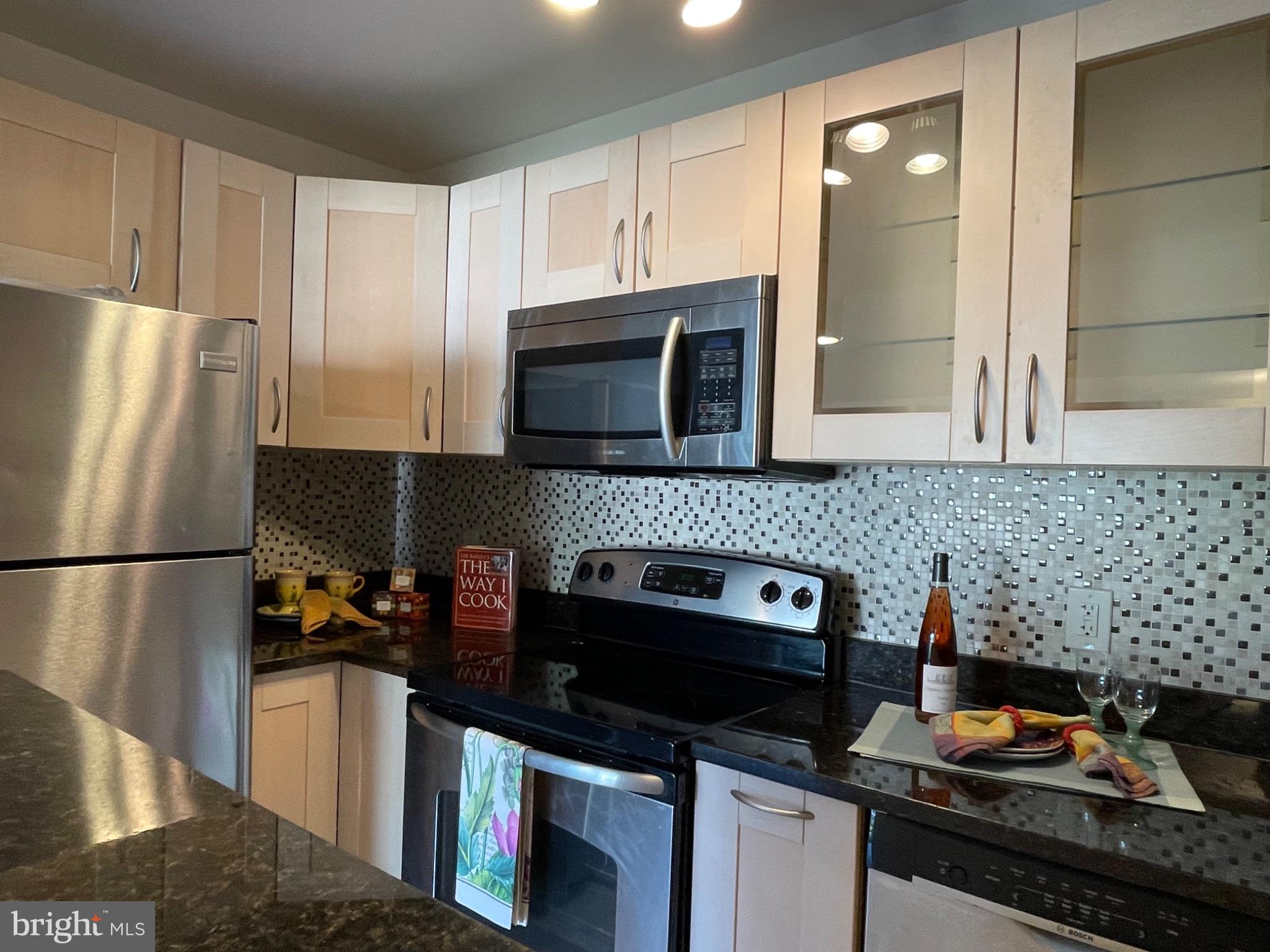 520 N Street Southwest, Unit S317 Washington, DC 20024 - Photo 72 of 74 Modern kitchen with sleek finishes.