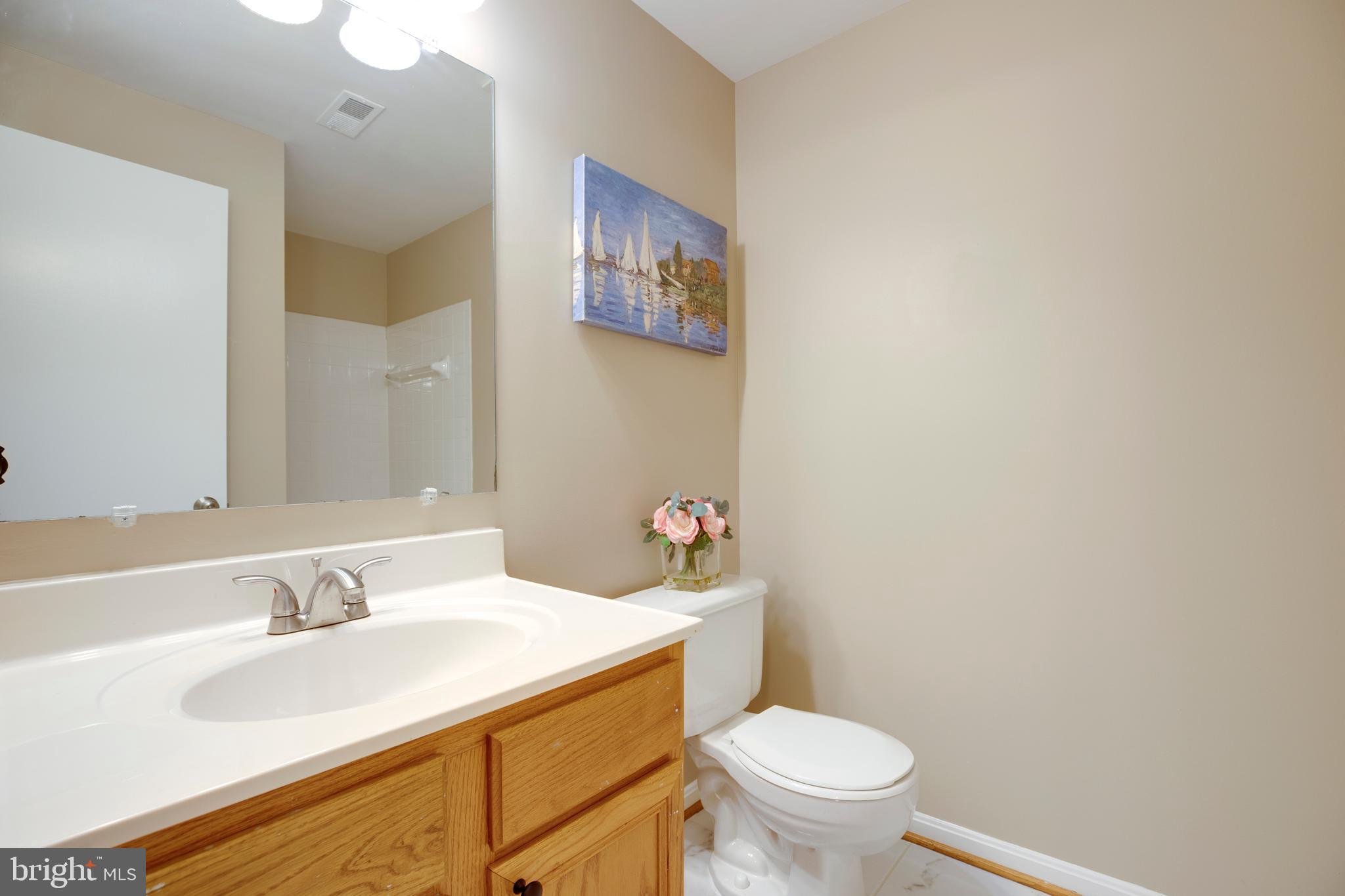 14113 Asher View Centreville, VA 20121 - Photo 36 of 47 a bathroom with a sink toilet and a mirror