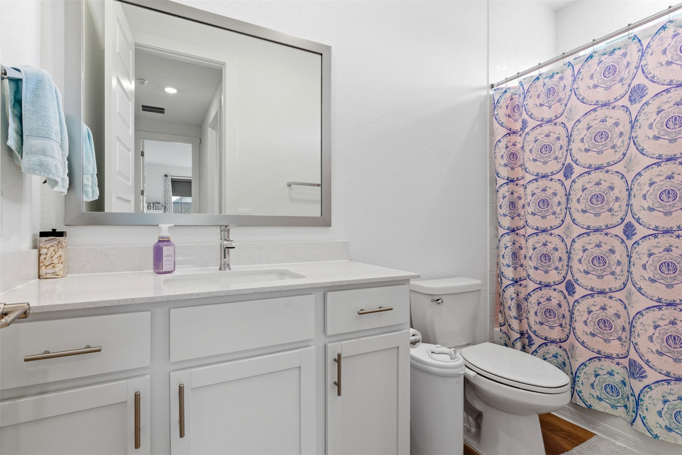 105 Nuntree Cove Georgetown, TX 78628 - Photo 19 of 31 a bathroom with a sink and a toilet