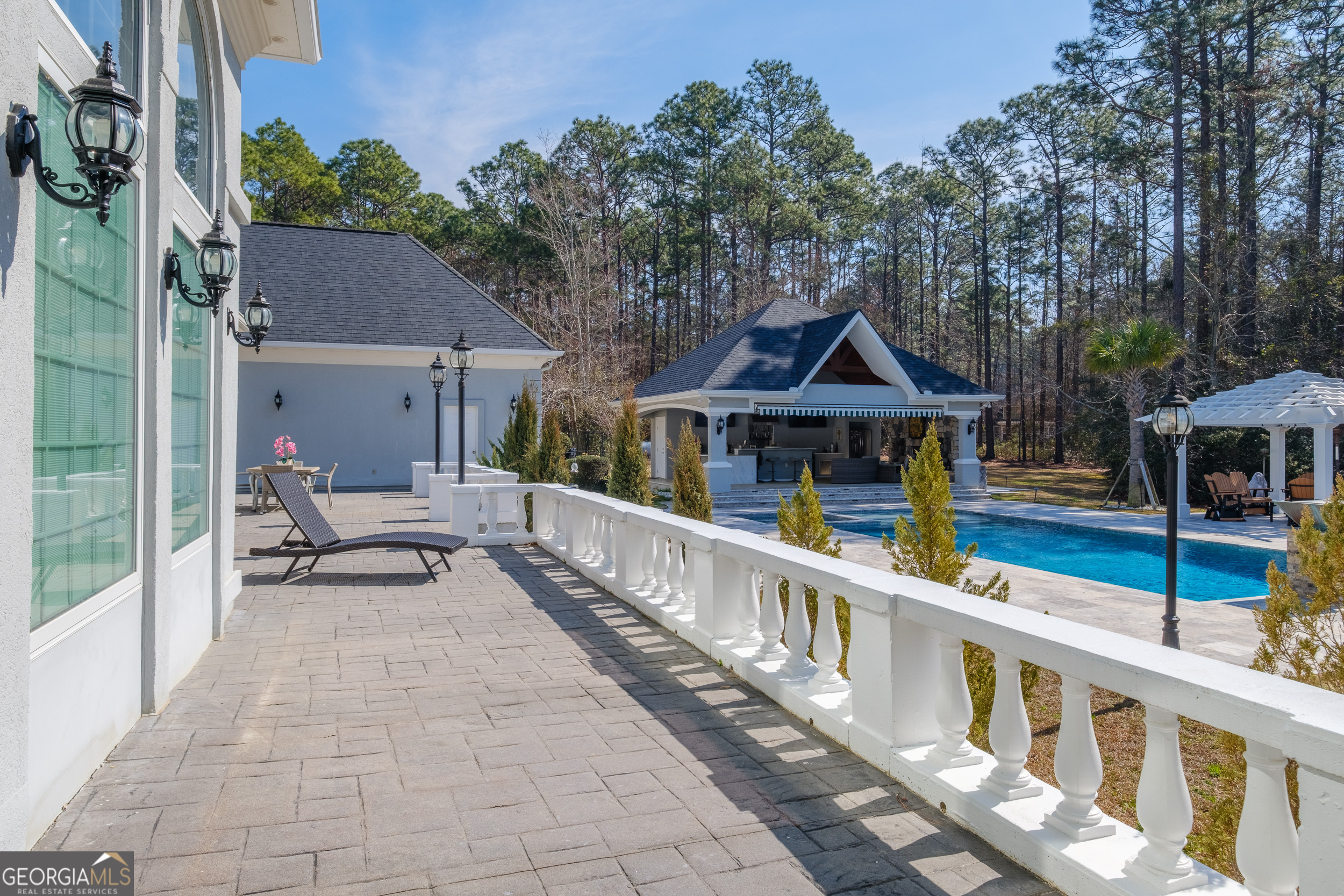 1900 Country Club Road Statesboro, GA 30458 - Photo 46 of 80 a view of house with outdoor seating and city view