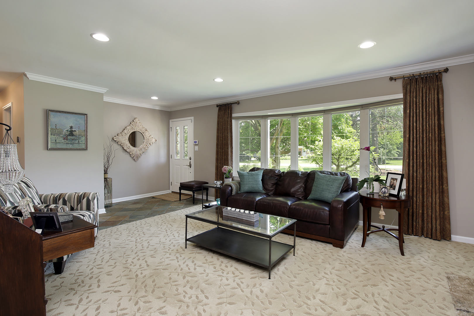 2040 Maplewood Road Northbrook, IL 60062 - Photo 5 of 30 a living room with furniture and a large window