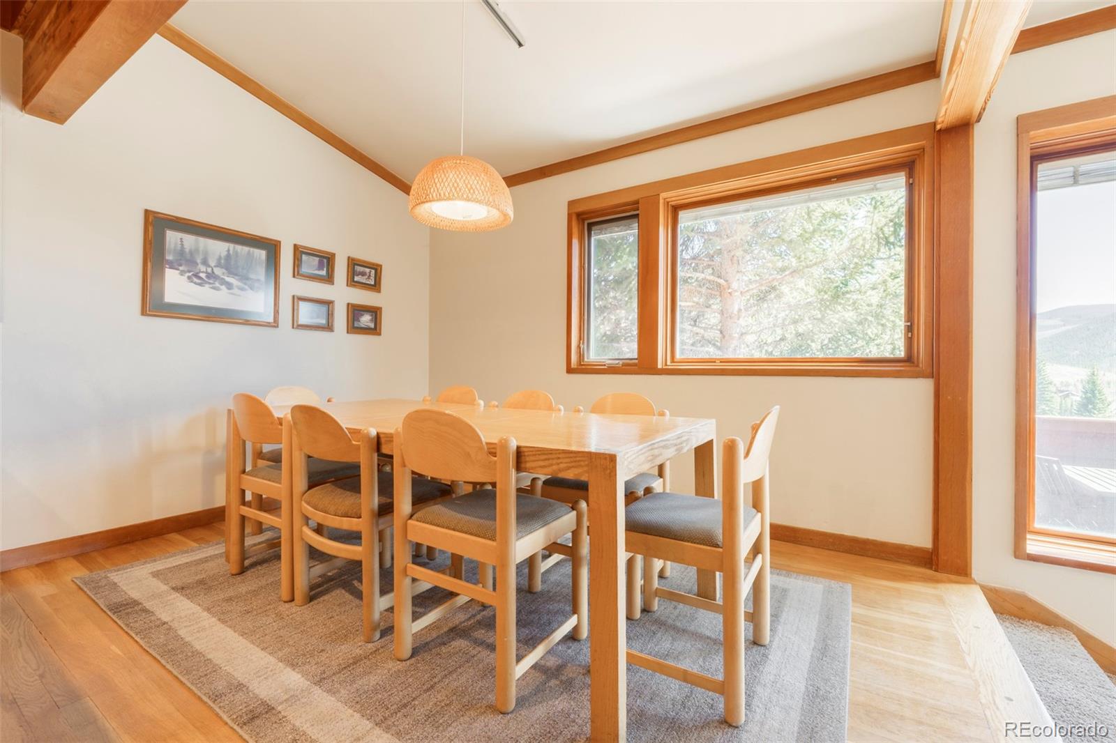 350 Tennis Club Road, Unit 1311 Dillon, CO 80435 - Photo 13 of 45 a dining room with furniture and window