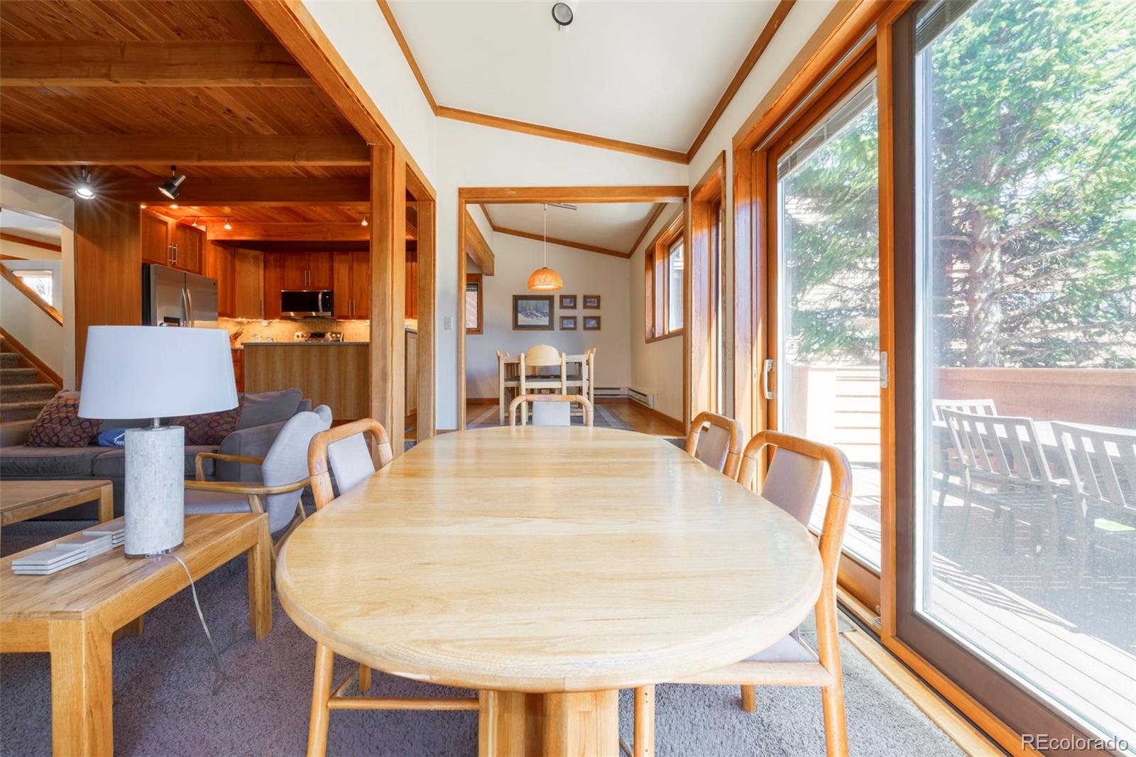 350 Tennis Club Road, Unit 1311 Dillon, CO 80435 - Photo 23 of 45 a dining room with furniture and wooden floor
