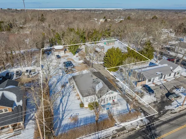 a view of balcony with wooden floor