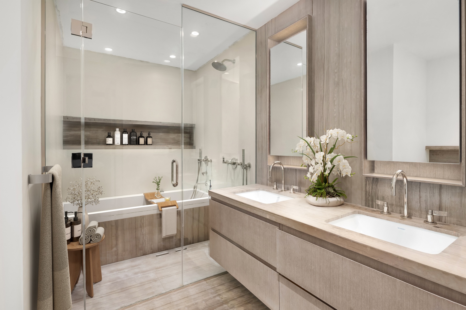 225 14th Street, Unit GARDENA Brooklyn, NY 11215 - Photo 10 of 14 a room with a sink a counter and a view of living room