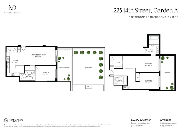 $2,150,000 | 225 14th Street, Unit GARDENA | Park Slope