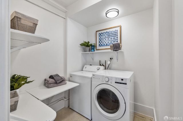 a view of a patio with swimming pool