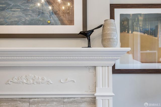 a view of a door and a window